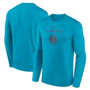 Florida State Nike Courtside Dri-Fit Practice Long Sleeve Tee